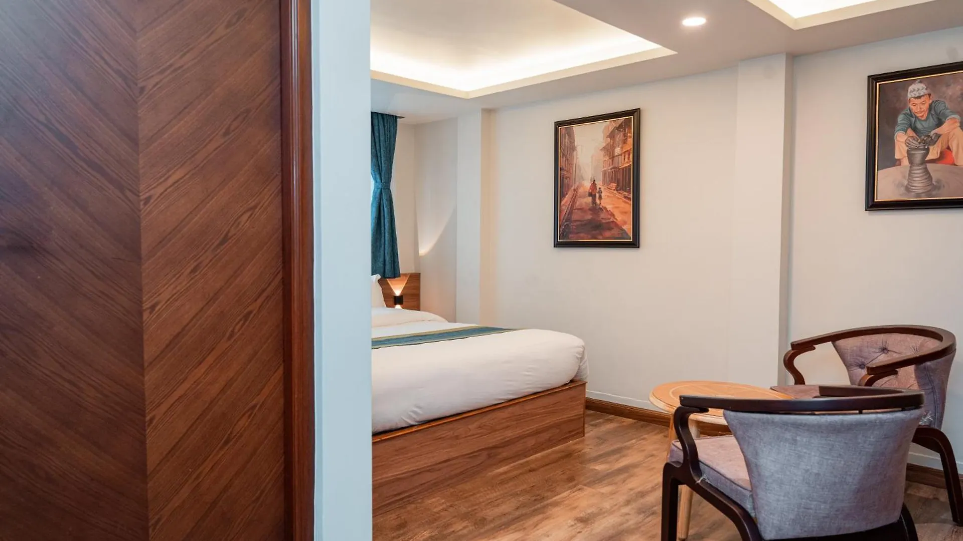 לינה וארוחת בוקר קטמנדו Harsha Boutique Hotel נפאל